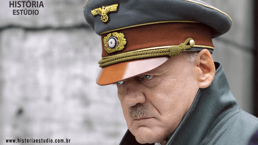 Bruno Ganz interpretando no filme A Queda
