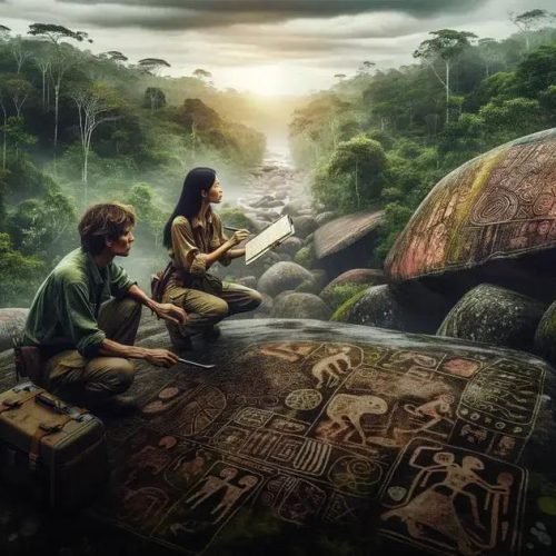 Arqueólogos Revelam Segredos da Arte Rupestre na Amazônia