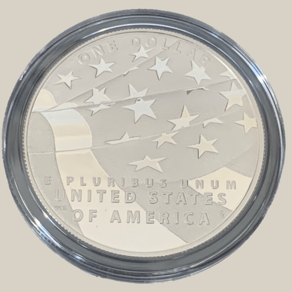 Moeda de Prata de 1 Dólar (Encarte) - EUA - Ano: 2012 P - Hino dos EUA - Presidente Barack Obama - Image 3