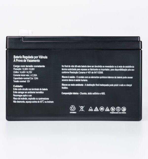 Bateria SecPower Chumbo-ácido VRLA AGM 12V 12Ah - Image 2
