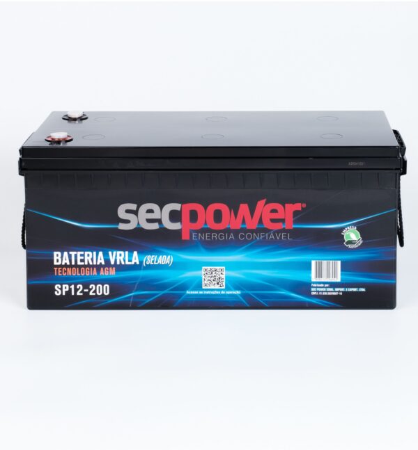 Bateria SecPower Chumbo-ácido VRLA AGM 12V 200Ah - Image 3