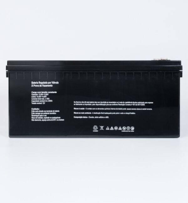 Bateria SecPower Chumbo-ácido VRLA AGM 12V 200Ah - Image 4