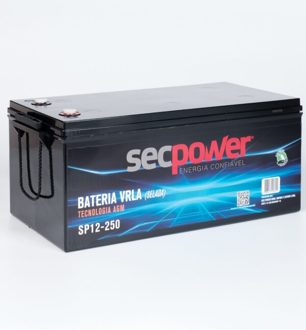 Bateria SecPower Chumbo-ácido VRLA AGM 12V 250Ah - Image 3
