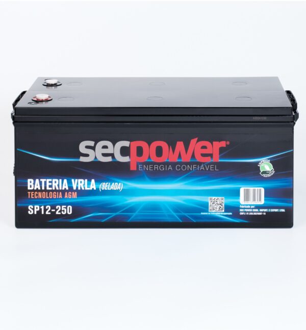 Bateria SecPower Chumbo-ácido VRLA AGM 12V 250Ah - Image 2