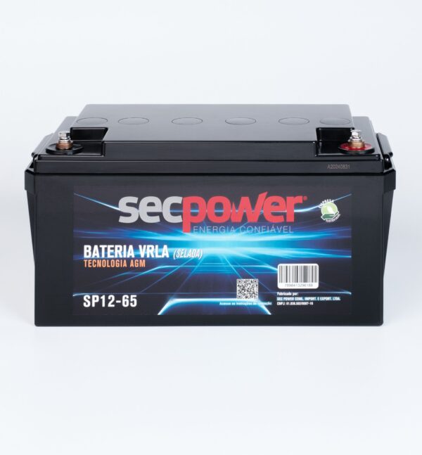 Bateria SecPower Chumbo-ácido VRLA AGM 12V 65Ah - Image 4
