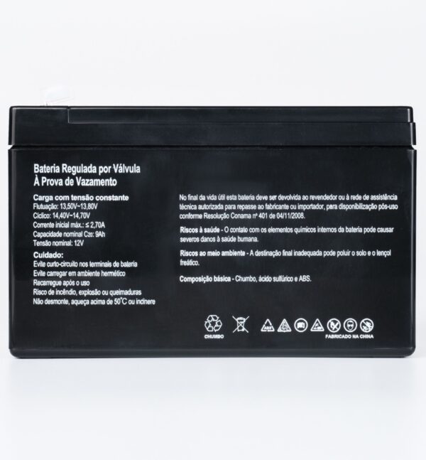 Bateria SecPower Chumbo-ácido VRLA AGM 12V 9Ah - Image 5