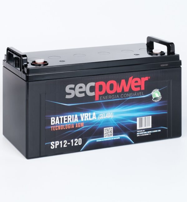 Bateria SecPower Chumbo-ácido VRLA AGM 12V 120Ah - Image 3