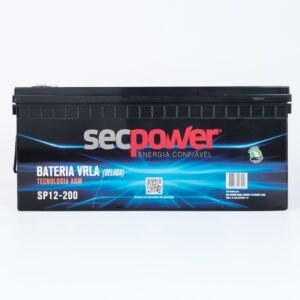 Bateria SecPower Chumbo-ácido VRLA AGM 12V 200Ah
