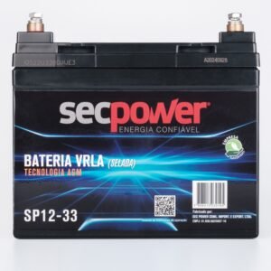 Bateria SecPower Chumbo-ácido VRLA AGM 12V 33Ah