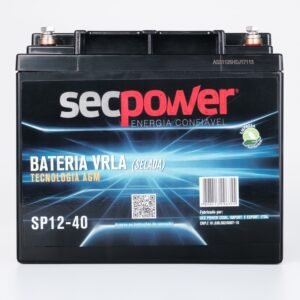 Bateria SecPower Chumbo-ácido VRLA AGM 12V 40Ah