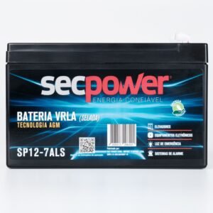 Bateria SecPower Chumbo-ácido VRLA AGM 12V 7ALS