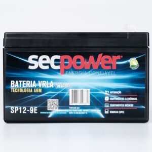 Bateria SecPower Chumbo-ácido VRLA AGM 12V 9E